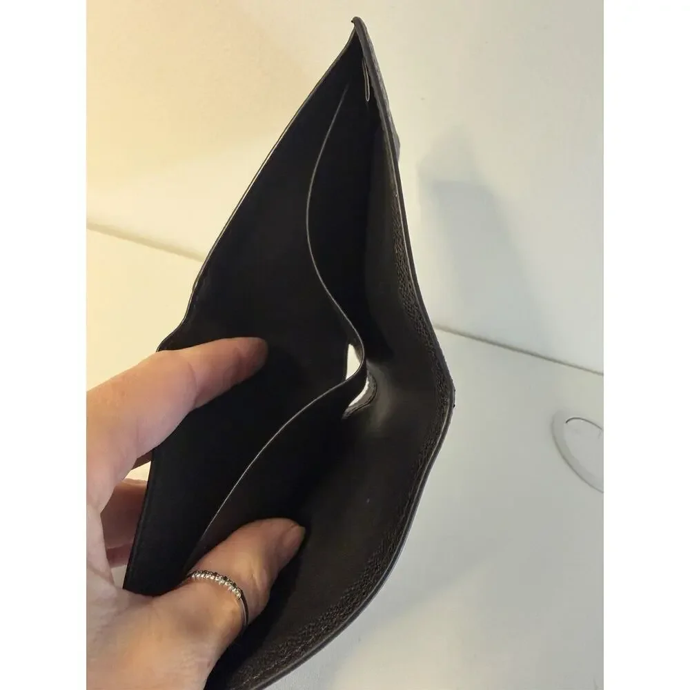 Coach black bifold